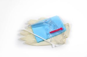Набор гинекологический “Юнисет” (зеркало р-р S, перчатки латексные, салфетка, шпатель Эйра) Медицинские изделия