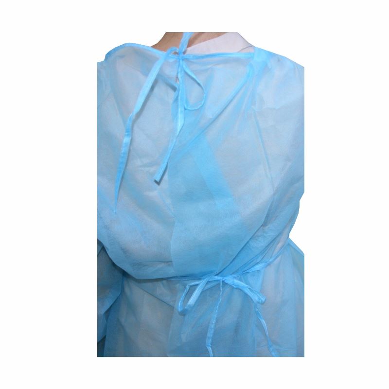 Халат хирургический нестерильный, рукава на резинке пл.25,130х150 см. КОМЕТАLINE