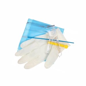 Набор гинекологический “Юнисет” (зеркало р-р М белое, перчатки латексные, салфетка, цитощетка, цервикальная щетка тип F3) Медицинские изделия