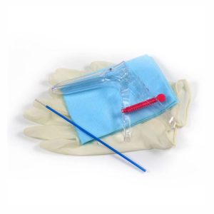 Набор гинекологический “Юнисет” (зеркало р-р S, перчатки латексные, салфетка, цитощетка) Медицинские изделия