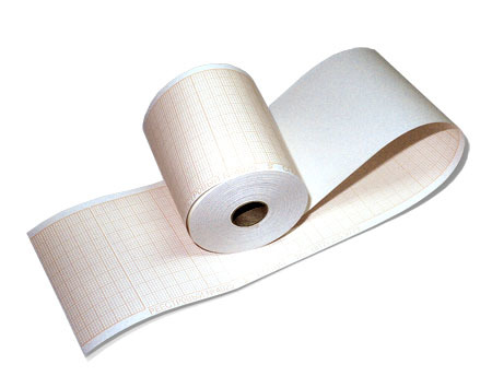 210х30 Бумага для ЭКГ рулонная, вт. 12, намотка внутр. (арт. 4062)