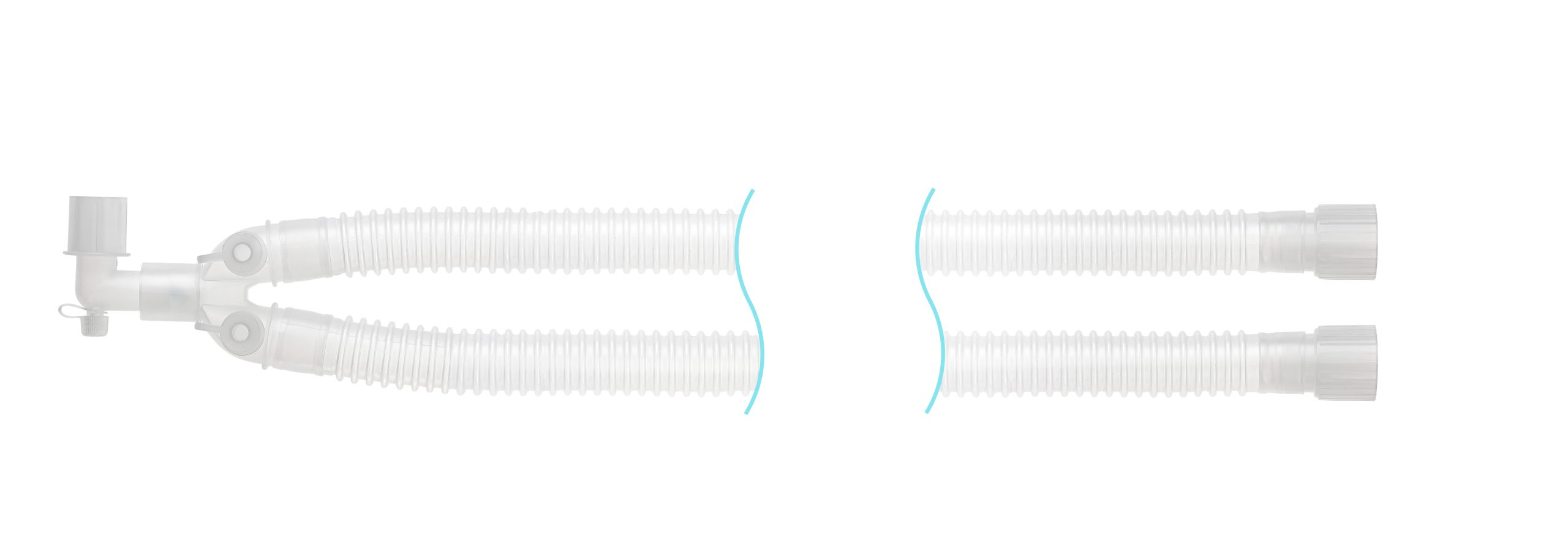 Контур гофрированный взрослый (анестезиологический), длинна 1,8м